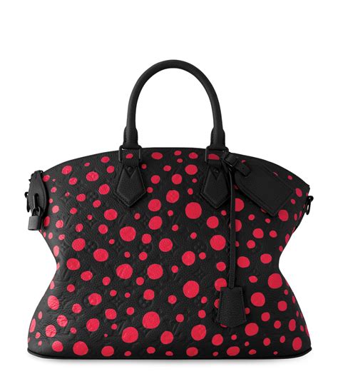 yayoi kusama lock it bag.